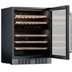 Превью картинка Шкаф винный встраиваемый Meyvel Винный холодильник (шкаф) компрессорный MEYVEL MV46-KST2 #10