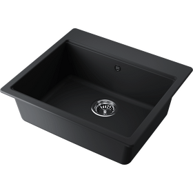Картинка Omoikiri Мойка Akari 57-BL Tetogranit/черный