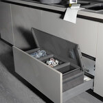 Превью картинка Vibo MOVEBIN M90A Система сортировки и хранения, 3 емкости (16,5л+16,5л+10л), установка в ящик, авт.крышка. (MVB090AGM) #11