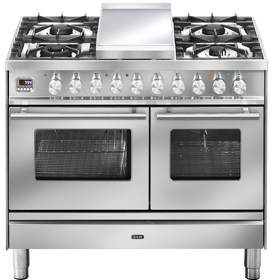 Картинка ILVE PD10FDWE3/SS нержавеющая сталь (фурн. сатинированная сталь)