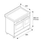 Превью картинка Центр варочный Bertazzoni PRO95I2ENET #6