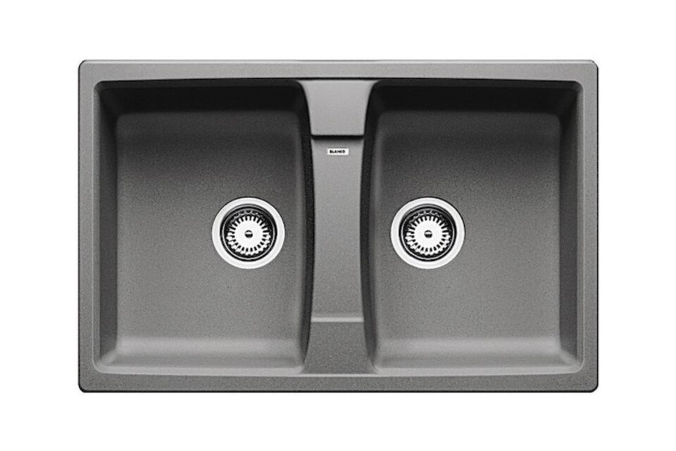 Фото Гранитная мойка Blanсo LEXA 8 SILGRANIT PuraDur алюметаллик