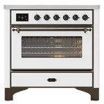 Превью картинка Центр варочный ILVE M09FDNE3/WHB белый (фурн. бронза) #1