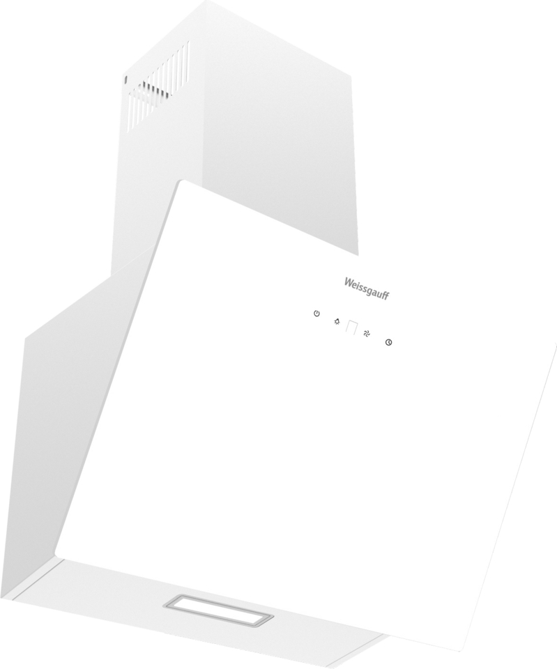 Фото Наклонная вытяжка Weissgauff Yota 500 Touch White Glass