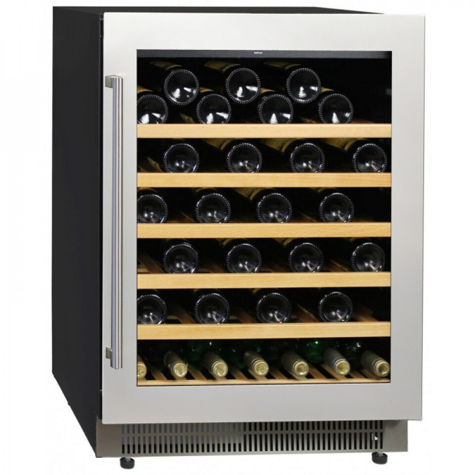 Фото Шкаф винный встраиваемый Винный холодильник (шкаф) компрессорный Dunavox 52 бут DAU-52.146W