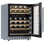 Превью картинка Шкаф винный встраиваемый Meyvel Винный холодильник (шкаф) компрессорный MEYVEL MV46PRO-KST2 #14