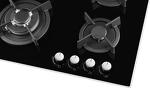 Превью картинка Газовая варочная панель Weissgauff HGG 640 BG Nano Glass #10
