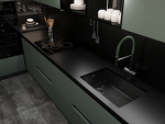 Превью картинка Смеситель для кухни EMAR ЕС - 7024GRN PVD Dark #4