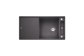 Картинка Blanсo AXIA III XL 6 S SILGRANIT PuraDur темная скала, доска стекло c кл.-авт. InFino