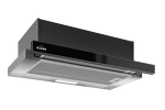 Превью картинка Встраиваемая вытяжка Elikor Интегра GLASS 60Н-400-В2Д нерж/стекло черное #1