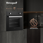 Превью картинка Электрический духовой шкаф Weissgauff EOM 180 B #3