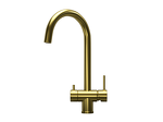Превью картинка Смеситель для кухни GRANULA 7104, ЗОЛОТО САТИН #2