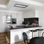 Превью картинка Потолочная вытяжка Falmec NUVOLA IS STEEL 90 #3