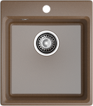 Превью картинка Мраморная мойка GranFest LEVEL 420 Терракот #1