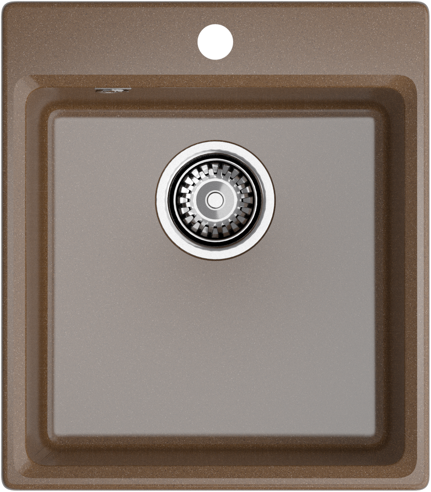 Фото Мраморная мойка GranFest LEVEL 420 Терракот