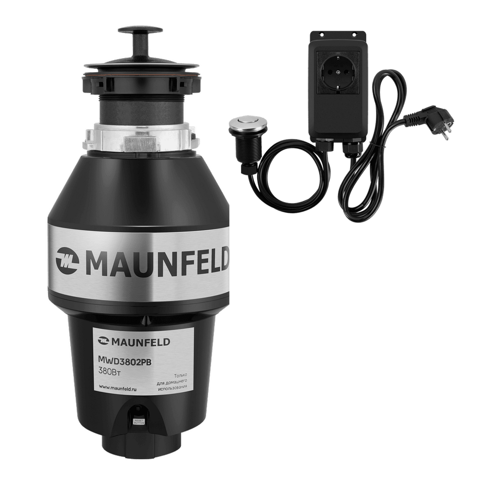 Фото Измельчитель пищевых отходов Maunfeld MWD3802PB