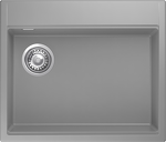 Превью картинка Гранитная мойка Rivelato TESORO 605-L 1-чаш 600*510 Серый 803 #1