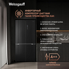 Превью картинка  Холодильник side by side Weissgauff WCD 510 Built-in Inverter NoFrost Black Glass #14