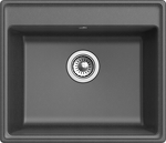 Превью картинка Мраморная мойка GranFest VERTEX 580 Графит #1