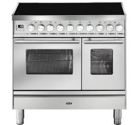 Картинка ILVE PDI096WE3/SS нержавеющая сталь (фурн. сатинированная сталь)