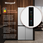 Превью картинка  Холодильник side by side Weissgauff WCD 450 W NoFrost Inverter #3
