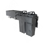 Превью картинка PULSE PROBOX MAX F30 Система сортировки и хранения, 2 емкости (2x15), креп. фасада, полн.выдв., плавн.закр., графит (MBN302-30DGMAX) #5