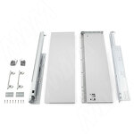 Превью картинка PULSE ЛС БОКС ПРО Комплект ящика 500 мм, Н173, с толкателем, серый металлик, LS BOX PRO (LSB.PRO.LT173500G) #3