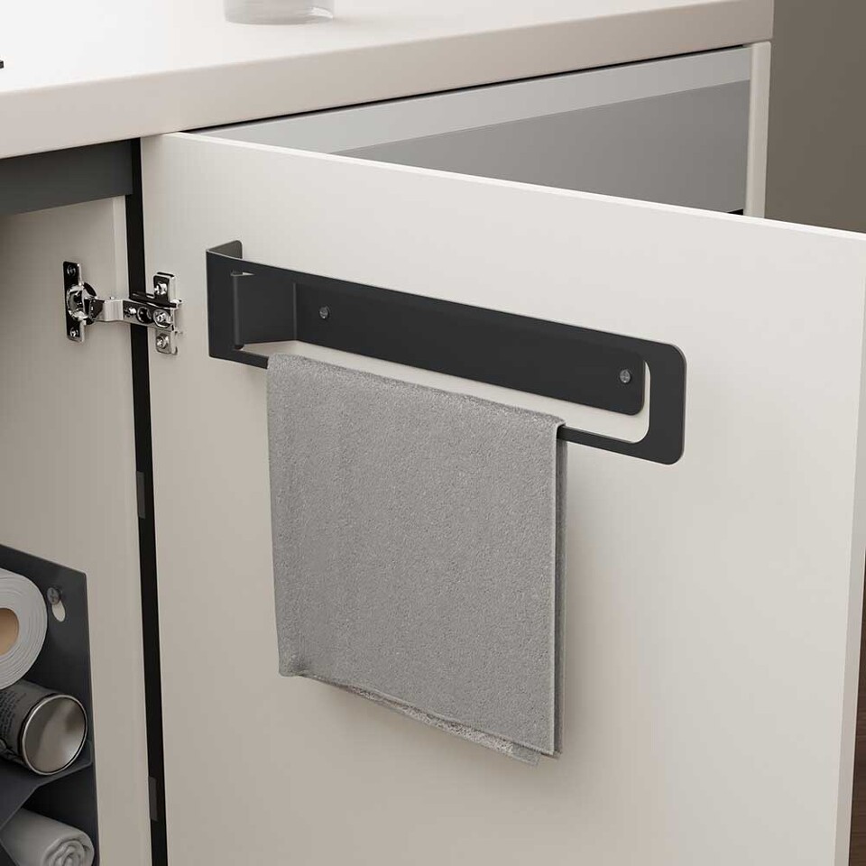 Фото Duslar Держатель VOS для полотенец, длина 336 мм, антрацит