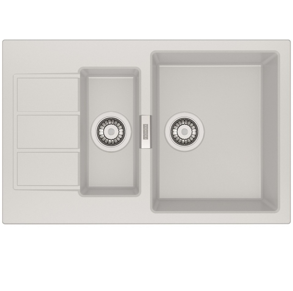 Фото Гранитная мойка Franke SIRIUS S2D 651-78 белый