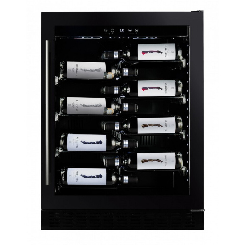 Фото Шкаф винный встраиваемый Винный холодильник (шкаф) компрессорный Dunavox 40 бут DAU-40.138B