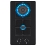 Превью картинка Газовая варочная панель домино Lex GVG 324 BBL газовая панель #4