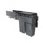 Превью картинка PULSE PROBOX MAX F30 Система сортировки и хранения, 2 емкости (2x15), креп. фасада, полн.выдв., плавн.закр., графит (MBN302-30DGMAX) #2