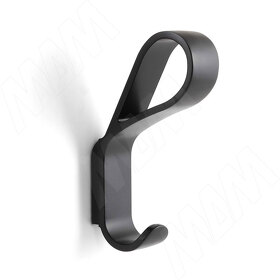 Картинка PULSE БЕЛТ Крючок двухрожковый черный матовый, BELT (HK.43.BLM)