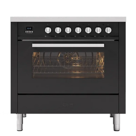 Картинка ILVE Pro Line L09FWM3/MG матовый графит (фурн. сатинированная сталь)