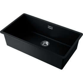 Картинка Omoikiri Kata 74-U-BL Artgranit/черный