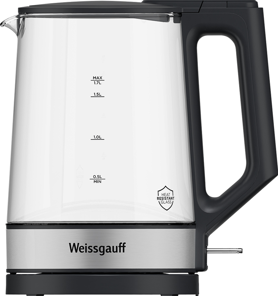 Фото Чайник Weissgauff WK 1700 EcoGlass Graphite