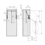 Превью картинка Ambos Пантограф 75-115 см, нагр.15 кг, черный (LIFT700-BL) #5