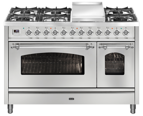 Картинка ILVE P12FDNE3/SSC нержавеющая сталь (фурн. хром)