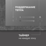 Превью картинка Индукционная варочная панель Zigmund & Shtain CI 24.4 S #9