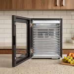 Превью картинка Сушилка для овощей и фруктов Дегидратор Meyvel MDH12-2S (Black) #5