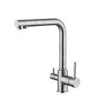 Превью картинка Смеситель для кухни GranFest 3611 Нержавеющая сталь #1