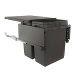 Превью картинка Vibo GLOBE 2.0 M50W Система сортировки и хранения, 2 емкости (30л+30л), креп. фасада, полн.выдв., плавн.закр., направл. Nova Pro, крышка-полка (PG2GME502SCGMRF) #2