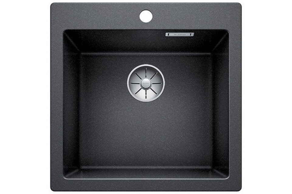 Фото Гранитная мойка Blanсo PLEON 5 SILGRANIT PuraDur антрацит