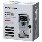 Превью картинка Кофемашина KRONA Espresso Kaffeemaschine Inox 20 Bar #2