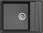Превью картинка Мраморная мойка GranFest LEVEL 660L Черный #1