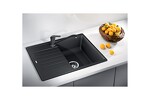 Превью картинка Гранитная мойка Blanсo ZIA 45 S Compact SILGRANIT PuraDur черный #3