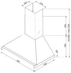 Превью картинка Купольная вытяжка Smeg KD90HXE #2