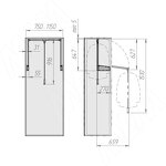 Превью картинка Ambos Пантограф 75-115 см, нагр.10 кг, черный (LIFT300-BL) #5