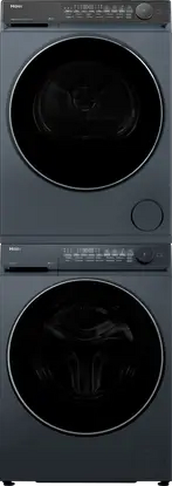 Фото Комплект стиральной и сушильной машины Haier X7 9+8 кг в сером цвете