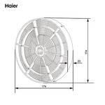 Превью картинка Фильтр для вытяжки Haier Фильтр для вытяжки HAQ-20-L #4